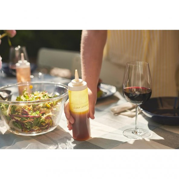 IKEA Grilltider Şeffaf Sos Şişesi 2 Adet - 330 ml - 3
