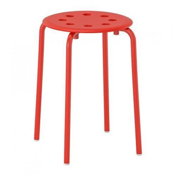 IKEA Marius Tabure Kırmızı - 1