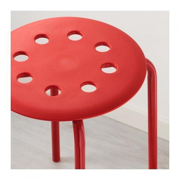 IKEA Marius Tabure Kırmızı - 3