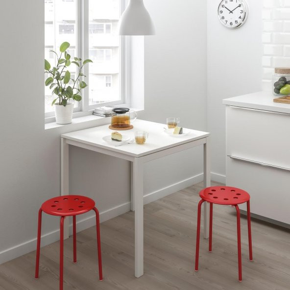 IKEA Marius Tabure Kırmızı - 6