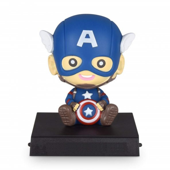 Captain America Bobble Head Figür Dekorasyon