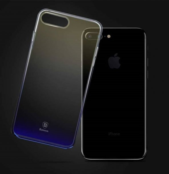 Ceponya Apple iPhone 7 Baseus Renk Geçişli Glaze Case Kılıf - 6