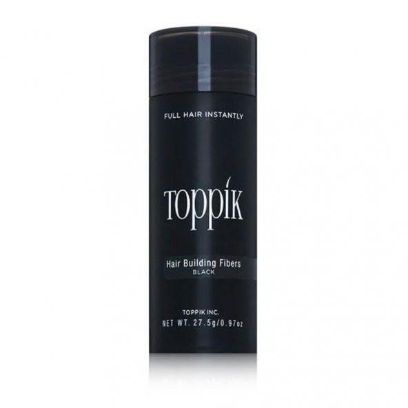 27,5 gr Siyah Saç Dolgunlaştırıcı Toppik Saç Tozu