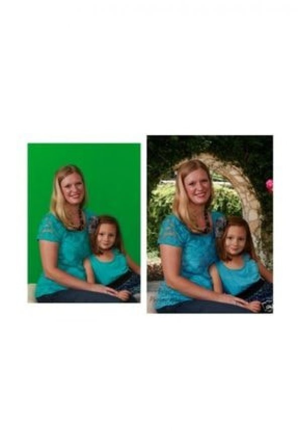 Yeşil Fon Perde - Green Screen 3x4m - 2