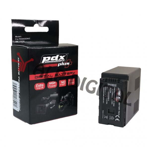 Panasonic VW-VBG6 Pdx Batarya Pil - 7700mAh