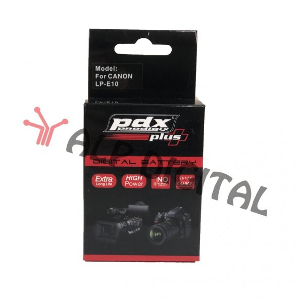 Pdx Canon LP-E10 Batarya Pil - 1700mAh-2000D, 4000D - 4