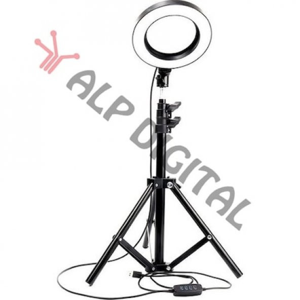 Tiktok Youtube Vlog Blog Makyaj İçin 10inç Ring Light 2m Stand - 2