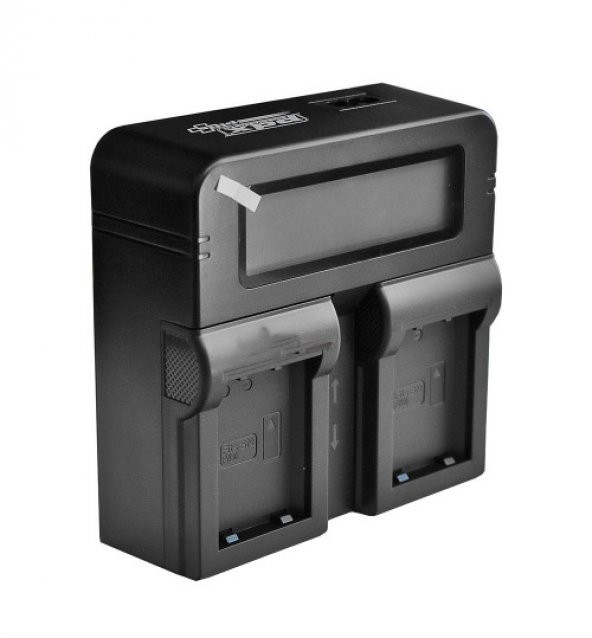 Sony MC1000, HDV, SD1000, SR40Bataryası İçin İkili Şarj Cihazı - 4