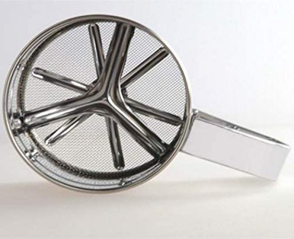 Paslanmaz Değirmenli Un Eleği Pratik Basmalı - 2