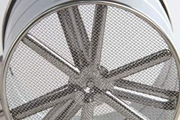 Paslanmaz Değirmenli Un Eleği Pratik Basmalı - 6