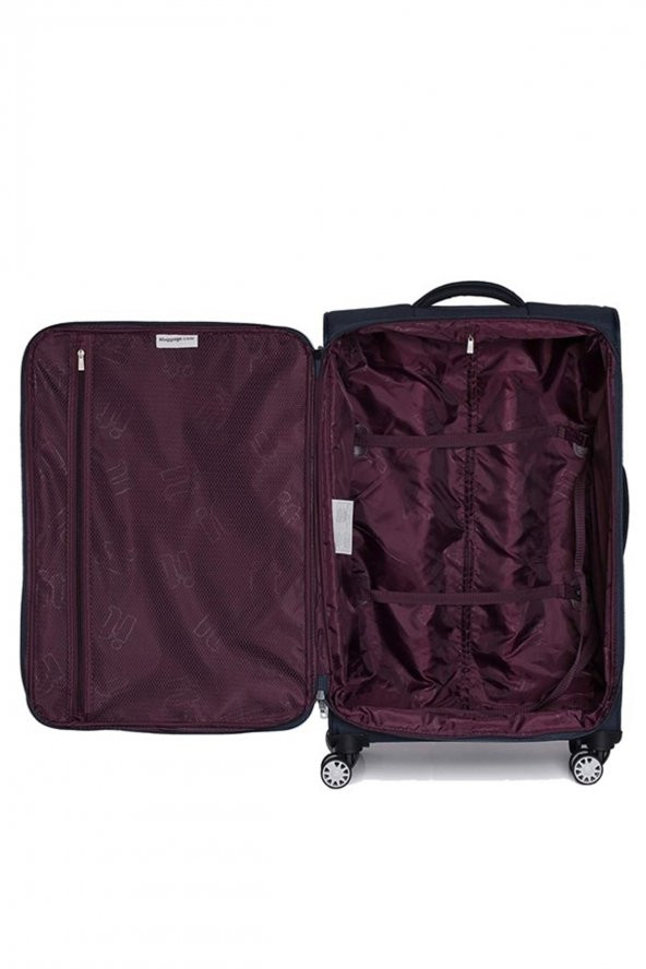 IT Luggage 02145 Gri Kabin Boy Kumaş Valiz - 2