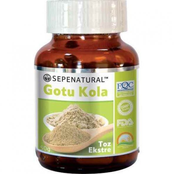 Gotu Kola Extract Gotu Kola Toz Ekstrakt Ekstresi 50 gr - 6