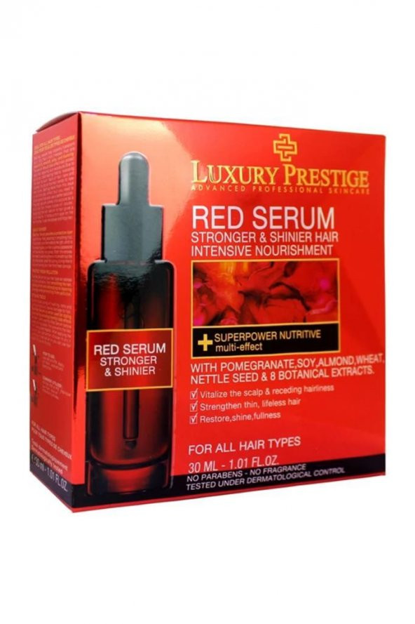 Luxury Prestige Red Stronger Shinier Serum 30 ml