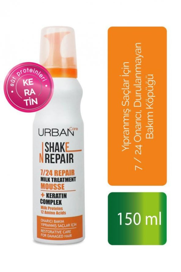 Urban Care Repair Yıpranmış Saçlar İçin Onarıcı Köpük 150 ml