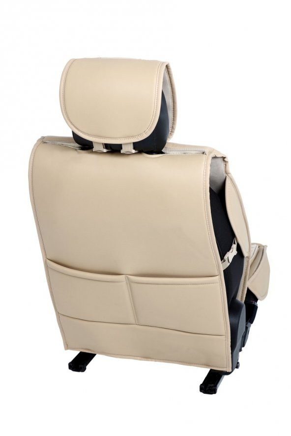 Stil Lüks Oto Koltuk Kılıfı / Bej / Dacia Dokker - 4