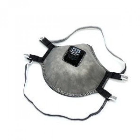 N95 Maske ERA 7210 FFP2 Karbon Ventilli 3 Adet - 2