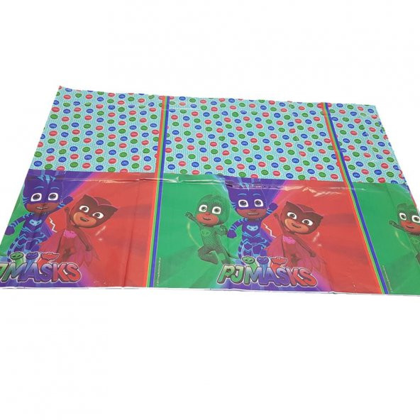 Pjmasks (Pijamaskeliler) Temalı Masa Örtüsü 120x180 Cm. - 3