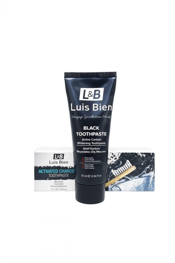 Luis Bien Diş Beyazlatma Seti + Bambu Diş Fırçası - 3