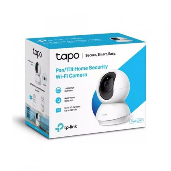 TP-LINK TAPO C200 EV GÜVENLİK PAN-TILT KABLOSUZ KAMERA - 2