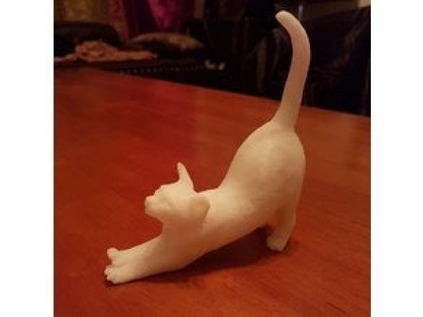 Esneyen Kedi Dekoratif Biblo Dekor Hediyelik Süs Eşyası Masaüstü - 3