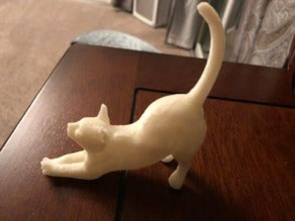 Esneyen Kedi Dekoratif Biblo Dekor Hediyelik Süs Eşyası Masaüstü - 4