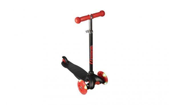 Gokidy Rookie 3 Tekerlekli LED Işıklı Scooter - Siyah - 2