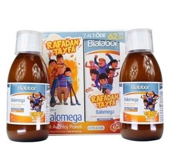 Bialabor Balomega Şurup 200 ml - 2 Al 1 Öde Paketi Rafadan Tayfa - 2