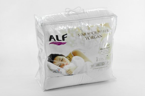 ALF STAR MİCROFİBER  KUMAŞLI  YORGAN TEK KİŞİLİK - 2