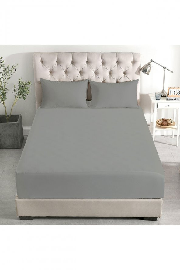 Elmira Ranforce Lüx Çift Kişilik Lastikli Çarşaf Takımı 160X200 - 6