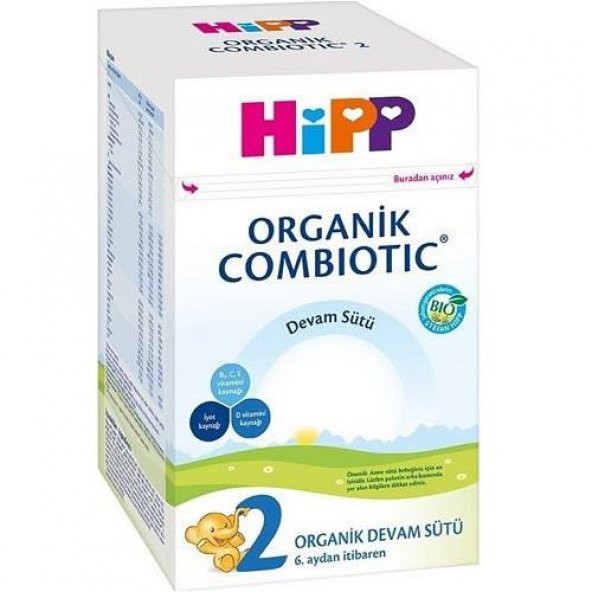 HiPP 2 Organik Combiotic Bebek Sütü 800 gr