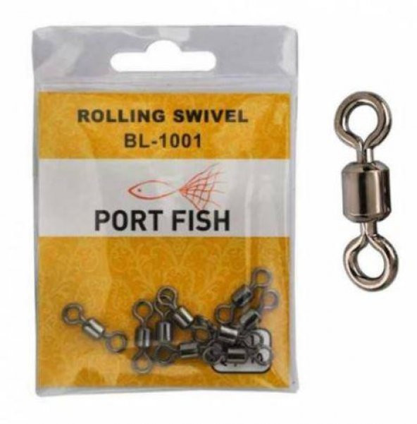 Portfish BL1001 no:5 Fırdöndü 10lui paket