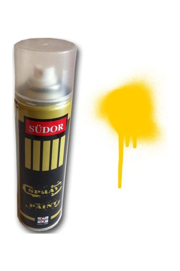 Südor Sprey Boya 200 ML Sarı SPR100-02