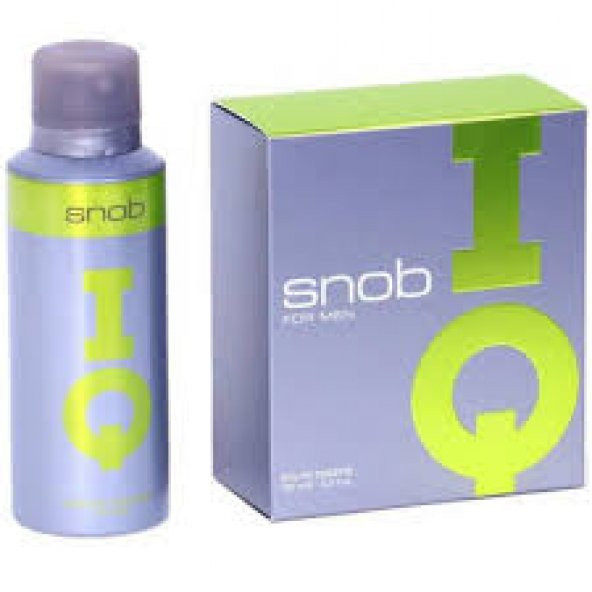ORIJINAL Snop IQ Edt Erkek Parfümü 100 ml +Snop Deodorant 150 ml