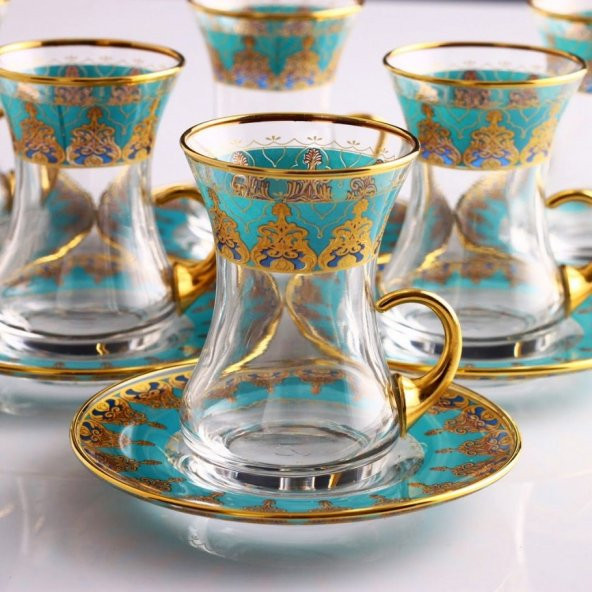 Paşabahçe Hümeyra Kulplu Çay Bardağı Takımı 6 Kişilik