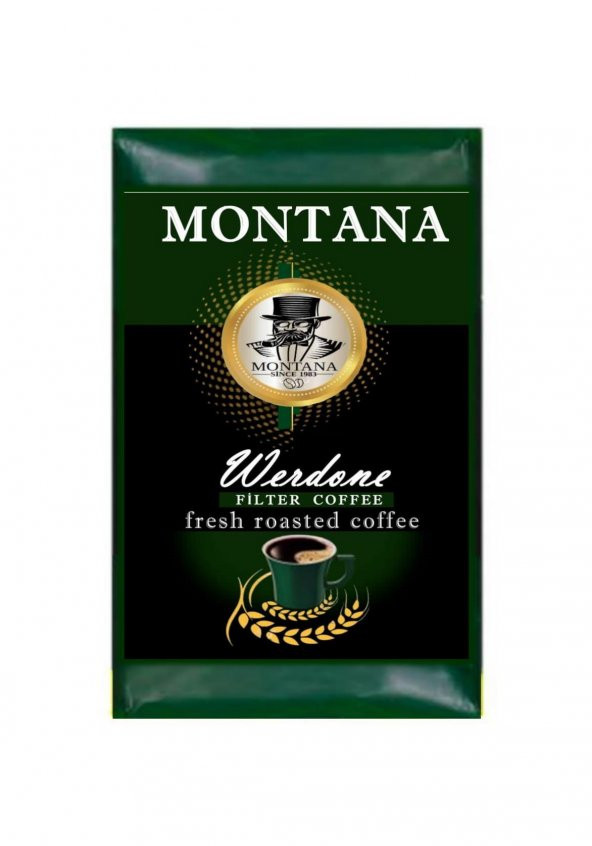 Montana Werdone Filtre Kahve 500 Gr.