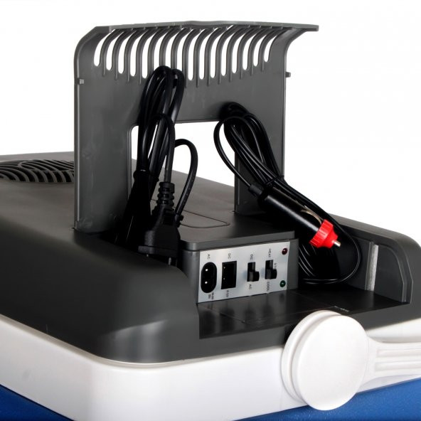 Pinn Cle Elektirikli Oto Buzluk 30Lt.Sıcak Soğuk 220V. AC/12V. DC Mavi - 3