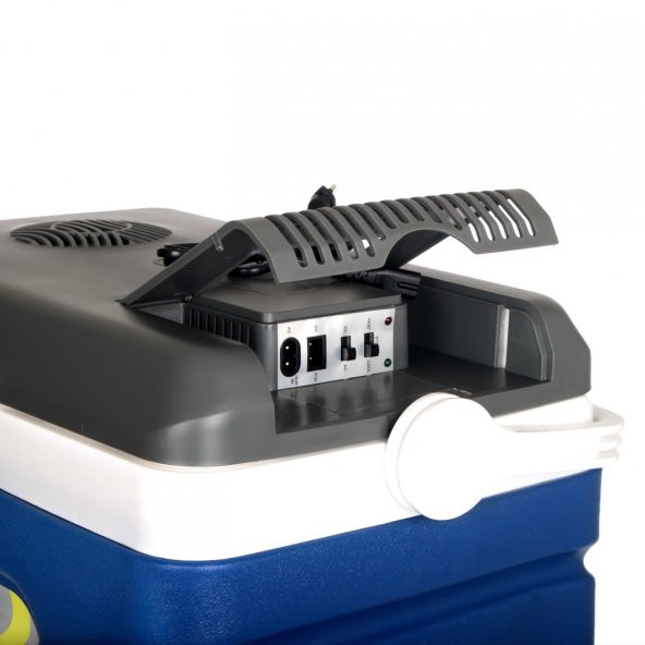 Pinn Cle Elektirikli Oto Buzluk 30Lt.Sıcak Soğuk 220V. AC/12V. DC Mavi - 4