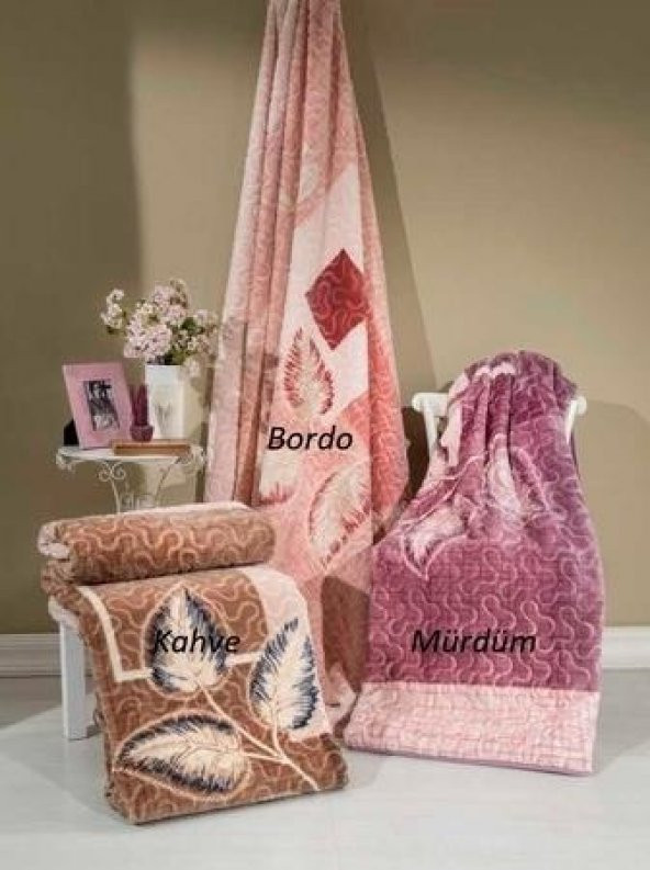 Mink Çift Kiişilik Battaniye Solana 981 Kahve 220x240 - 2