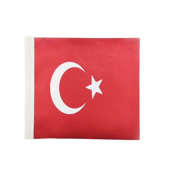 Pologift 15x22.5cm Kumaş Türkiye Bayrağı