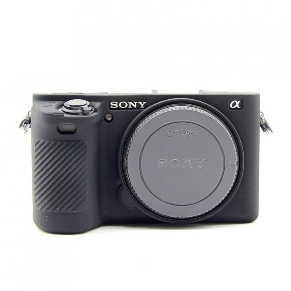 Sony A6500 Silikon Case - Siyah