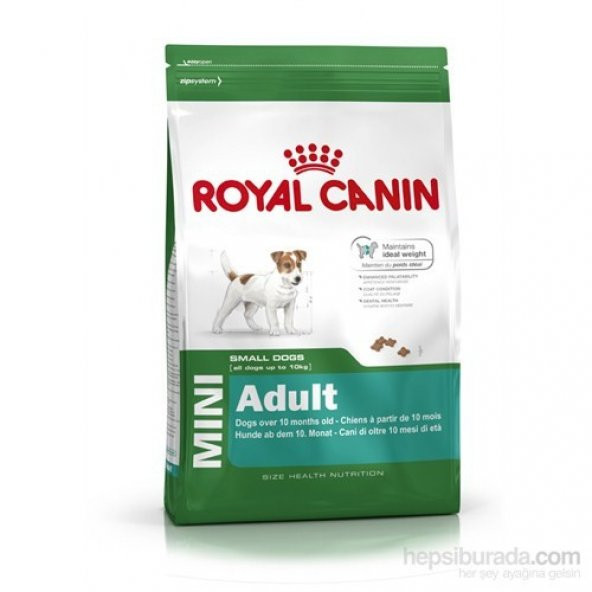 Royal Canin Mini Adult Kümes Hayvanlı Küçük Irk Yetişkin Köpek Maması 2 KG