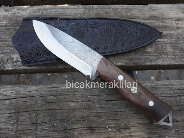 Geniş Ağız Av Bıçağı El İşçiliği 4116 Çelik 24,5cm - 3