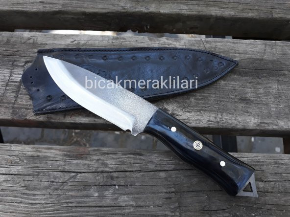 Geniş Ağız Av Bıçağı El İşçiliği 4116 Çelik 24,5cm - 4