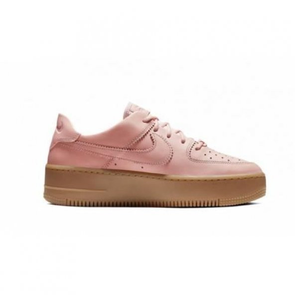 Nike air force 1 sage clearance low kadın pembe spor ayakkabı