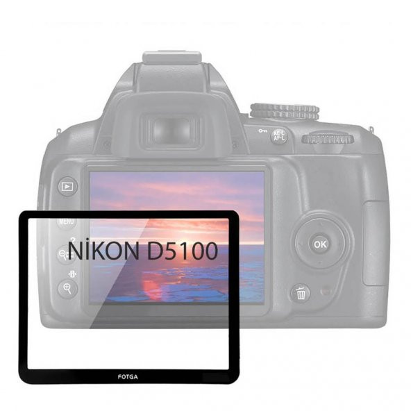 Fotga Lcd Ekran Koruyucu Nikon D5100 İçin