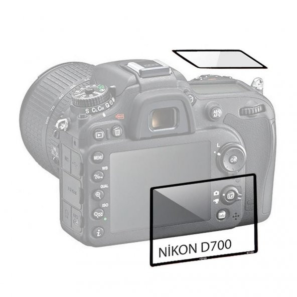 Fotga Lcd Ekran Koruyucu Nikon D700 İçin