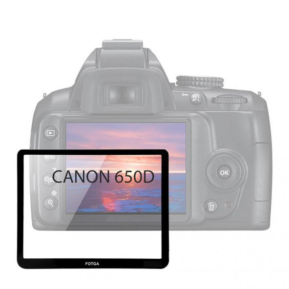 Fotga Lcd Ekran Koruyucu Canon 650D İçin