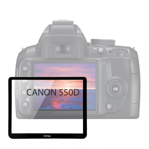 Fotga Lcd Ekran Koruyucu Canon 550D İçin