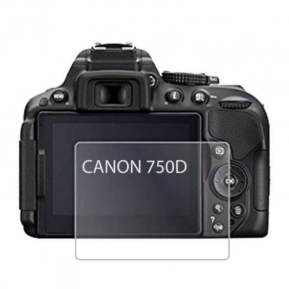 Fotga Lcd Ekran Koruyucu Canon 750D İçin