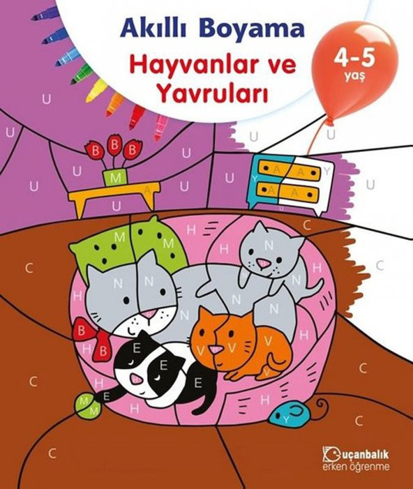 Akıllı Boyama Hayvanlar Ve Yavruları